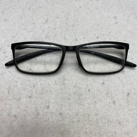 Design Optics by Foster Grant Reading Glasses Black LO0922 1994A 53-17-145 - Picture 1 of 9